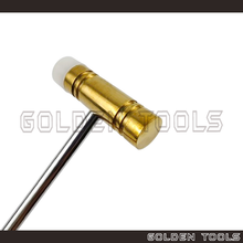 Load image into Gallery viewer, Steel Hammer Brass Head Nylon Head Handicraft Art DIY Jewellery Making Tools
