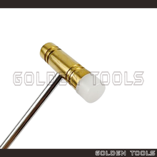 Load image into Gallery viewer, Steel Hammer Brass Head Nylon Head Handicraft Art DIY Jewellery Making Tools
