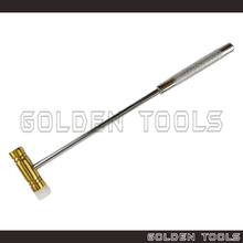 Load image into Gallery viewer, Steel Hammer Brass Head Nylon Head Handicraft Art DIY Jewellery Making Tools
