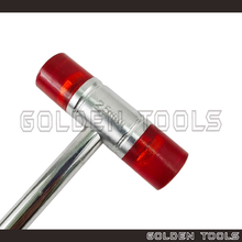 Load image into Gallery viewer, 25mm Soft Face Hammer With Steel Handle Hand Tools Casting Tools Jewellery DIY Hammering Metal Tiles Shaping Tools
