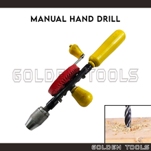 Load image into Gallery viewer, Manual Drill For Metal Wood Casting Driling Tools Hand Tools Hobby Hand Crafting Use DIY Art Work
