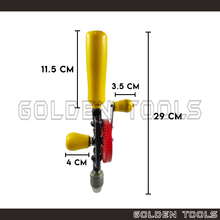 Load image into Gallery viewer, Manual Drill For Metal Wood Casting Driling Tools Hand Tools Hobby Hand Crafting Use DIY Art Work
