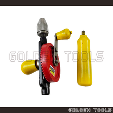 Load image into Gallery viewer, Manual Drill For Metal Wood Casting Driling Tools Hand Tools Hobby Hand Crafting Use DIY Art Work
