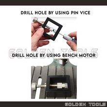 Load image into Gallery viewer, Stone Pearl Holder Bead Pearl Drilling Vice Hole Manik Gelang Metal Making DIY Handicraft Art Cincin Batu
