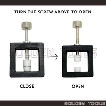 Load image into Gallery viewer, Stone Pearl Holder Bead Pearl Drilling Vice Hole Manik Gelang Metal Making DIY Handicraft Art Cincin Batu
