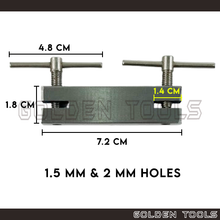 Load image into Gallery viewer, Hole Maker Metal Hole Punch Pendant Charm Making Sheet Metal Cutter Art Crafting DIY Tools
