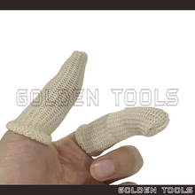 Load image into Gallery viewer, Finger Glove Elastic Cotton Finger Cot Sarung Jari for Polishing Works Jewelry Handling
