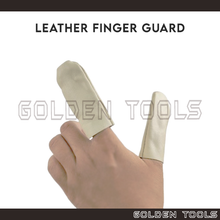 Load image into Gallery viewer, Finger Glove Leather Finger Cot Sarung Jari for Polishing Works DIY Crafting Works Jewelry Handling
