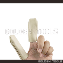Load image into Gallery viewer, Finger Glove Leather Finger Cot Sarung Jari for Polishing Works DIY Crafting Works Jewelry Handling
