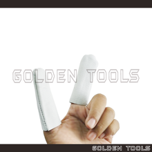 Load image into Gallery viewer, Finger Thumbs Glove Leather Finger Cot Sarung Jari for Polishing Works DIY Crafting Works Jewelry Handling
