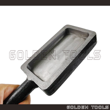 Load image into Gallery viewer, Casting Melting Iron Trough Ingot Mould For 1 Kg Pure Bar Metal Melting Jewellery Casting Tools
