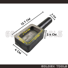 Load image into Gallery viewer, Casting Melting Iron Trough Ingot Mould For 100g Pure Gold Bar Gold Metal Melting Jewellery Casting Tools
