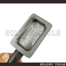 Load image into Gallery viewer, Casting Melting Iron Trough Ingot Mould For 250g Pure Gold Bar Gold Metal Melting Jewellery Casting Tools
