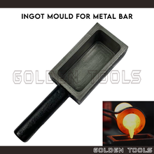 Load image into Gallery viewer, Casting Melting Iron Trough Ingot Mould For 4 Kg Pure Gold Bar Gold Metal Melting Jewellery Casting Tools
