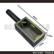 Load image into Gallery viewer, Casting Melting Iron Trough Ingot Mould For 4 Kg Pure Gold Bar Gold Metal Melting Jewellery Casting Tools
