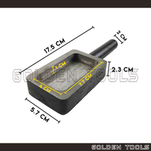 Load image into Gallery viewer, Casting Melting Iron Trough Ingot Mould For 500g Pure Gold Bar Gold Metal Melting Jewellery Casting Tools
