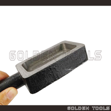Load image into Gallery viewer, Casting Melting Iron Trough Ingot Mould For 500g Pure Gold Bar Gold Metal Melting Jewellery Casting Tools
