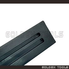 Load image into Gallery viewer, 9.5" Melting Ingot Iron Trough Double-sided Acuan Tuang Emas Perak Multiple Grooves Gold Bar Metal Jewellery Casting
