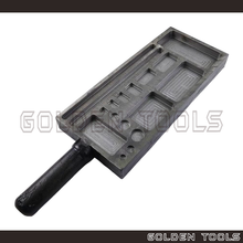 Load image into Gallery viewer, Double Sided Ingot Mould 19 in 1 Pure Bar Metal Melting Jewellery Casting Tools
