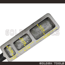 Load image into Gallery viewer, 3 in 1 Ingot Mould Pure Bar Metal Melting Crafting Tools Jewellery Casting Tools
