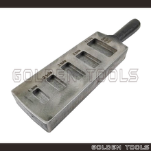 Load image into Gallery viewer, 5 in 1 Ingot Mould Pure Bar Metal Melting Crafting Tools Jewellery Casting Tools
