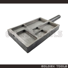 Load image into Gallery viewer, Ingot Mould 6 in 1 Pure Bar Metal Melting Jewellery Casting Tools
