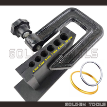 Load image into Gallery viewer, Reversible Ingot Mould Flat &amp; Round Wire 6 Sizes Acuan Tuang Emas Perak Gelang Metal Melting Jewellery Casting
