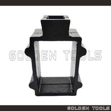 Load image into Gallery viewer, 2 Pcs Cast Iron Flask Mould Sand Casting Cincin Perak Metal Making Tools
