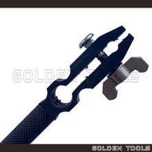 Load image into Gallery viewer, 5" 13cm Wing Nut Hand Vice For Hollow Wire With 0.8cm x 5.0cm Jaw Vise Jewellery Tools Engineering Tools Hobby Holding
