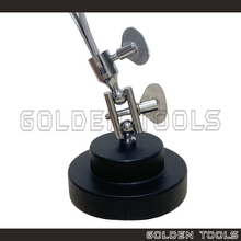 Load image into Gallery viewer, Third Hand For Soldering With Weighted Base Straight Soldering Tweezer Holding Soldering Tools
