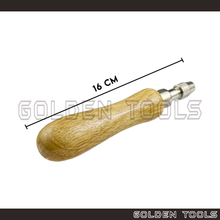 Load image into Gallery viewer, Holder For Universal Wooden Handle With Chucks Jewellery Engraving Polishing Carving Stone Setting Tools
