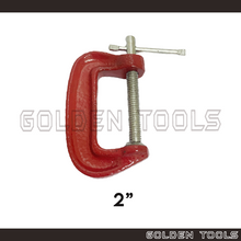 Load image into Gallery viewer, 1" 2" 3" Heavy Duty G-Clamp for Hobbyists Handicraft Clamping Tools
