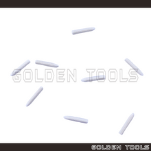 Load image into Gallery viewer, 5 Pcs 3.5mm x 22mm Bullet Point White Fibrous Nylon Felt Plating Pen Tip Pen Rhodium Sadur Electroplating Jewellery
