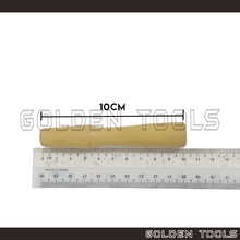 Load image into Gallery viewer, Wooden Dapping Doming Block with 2 Punches DIY Tools Jewellery Metal Sheet Hand Tools
