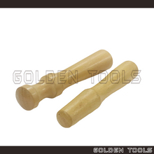 Load image into Gallery viewer, Wooden Dapping Doming Block with 2 Punches DIY Tools Jewellery Metal Sheet Hand Tools
