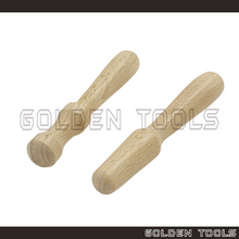 Load image into Gallery viewer, Wooden Dapping Doming Block Grooved Lines with 2 Punches DIY Tools Jewellery Metal Sheet Hand Tools
