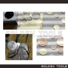 Load image into Gallery viewer, 5 Sizes Cricle Disc Cutter Pendant Charm Jewellery Making Sheet Metal Cutter Art Crafting DIY Tools
