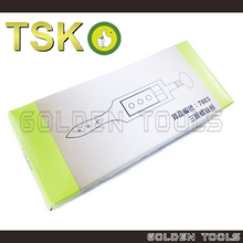 Load image into Gallery viewer, TSK 7003 3 Dies Screwplate Set 0.85mm 1.0mm 1.5mm For Mini Tap and Die Screw Plate Set Jewellery Casting Tools Thread
