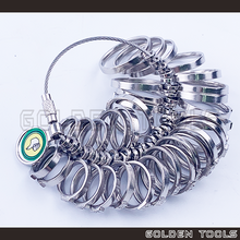 Load image into Gallery viewer, Stainless Steel Ring Sizer Pengukur Saiz Jari HK Size Standard No.1-33  Loop Ring Measuring Jewellery Tools
