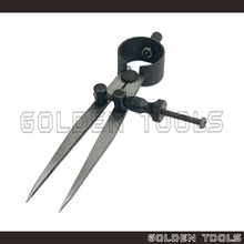 Load image into Gallery viewer, 3'' Spring Divider Jewellery Making Use Cross Compass Measuring Precision Rotating Tools Leather Craft
