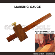 Load image into Gallery viewer, Wooden Marking Gauge Wood Crafting Marking Tool
