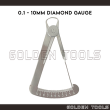 Load image into Gallery viewer, 0.1mm - 10mm Jeweller Diamond Gauge Jewellery Stone Measuring Calliper Jewellery Measuring Tools Precision Tools

