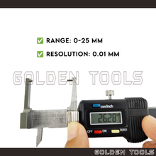 Load image into Gallery viewer, Pocket Mini Thickness Gauge 0-25mm Measuring Tools
