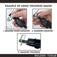Load image into Gallery viewer, Pocket Mini Thickness Gauge 0-25mm Measuring Tools
