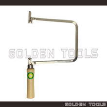 Load image into Gallery viewer, 150mm x 125mm Saw Bow Frame With Wooden Handle Mata Gergaji Jewellery Cutting Tools Dental Tools Hand Tools
