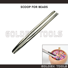 Load image into Gallery viewer, Beads Scoop Gem Scoop Manik Gelang Metal Making DIY Handicraft Bracelet Beadsmith Art Works
