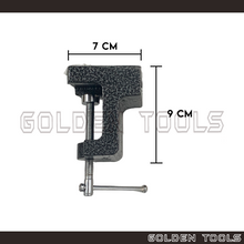 Load image into Gallery viewer, Bench Pin With Anvil V-Slot Bench Pin Wood Stopper Jewellery Making Table DIY Desk Tool
