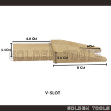 Load image into Gallery viewer, Wood Bench Pin Stopper V-Slot Bench Peg Jewellery Making Table DIY Desk Tool Art Crafting Casting Tools
