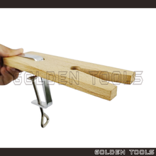 Load image into Gallery viewer, V-Slot Bench Pin With Clamp Wood Stopper Clamp Jewellery Making Table DIY Desk Tool
