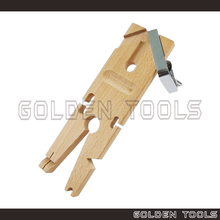 Load image into Gallery viewer, Advanced 45° Bench Pin With Clamp Wood Stopper Clamp Jewellery Making Table DIY Desk Tool
